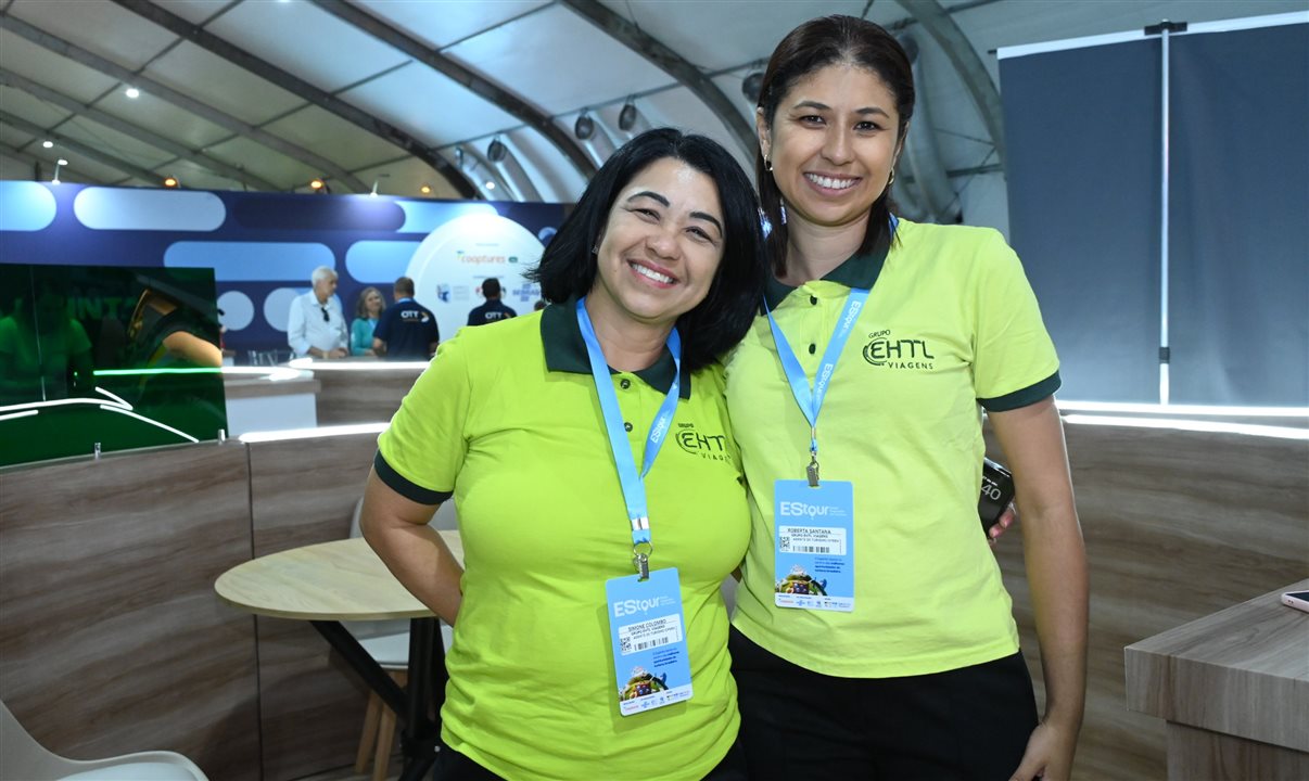 Simone Colombo e Roberta Santana, da EHTL