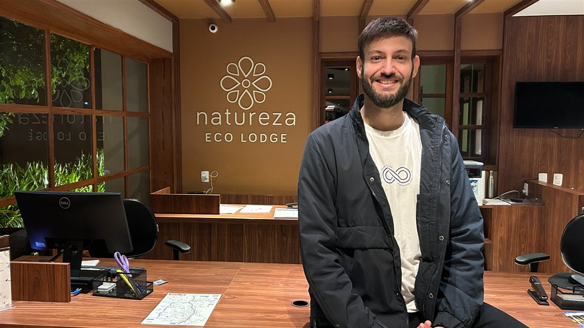 Ramadan Bullus, gerente geral do Natureza Ecolodge