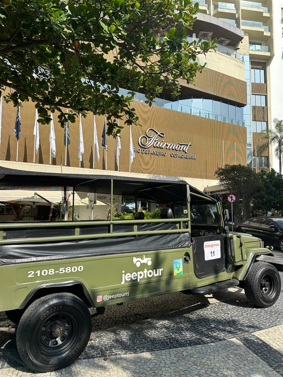 Participantes do Embark Immersion fizeram jeep tour no Rio