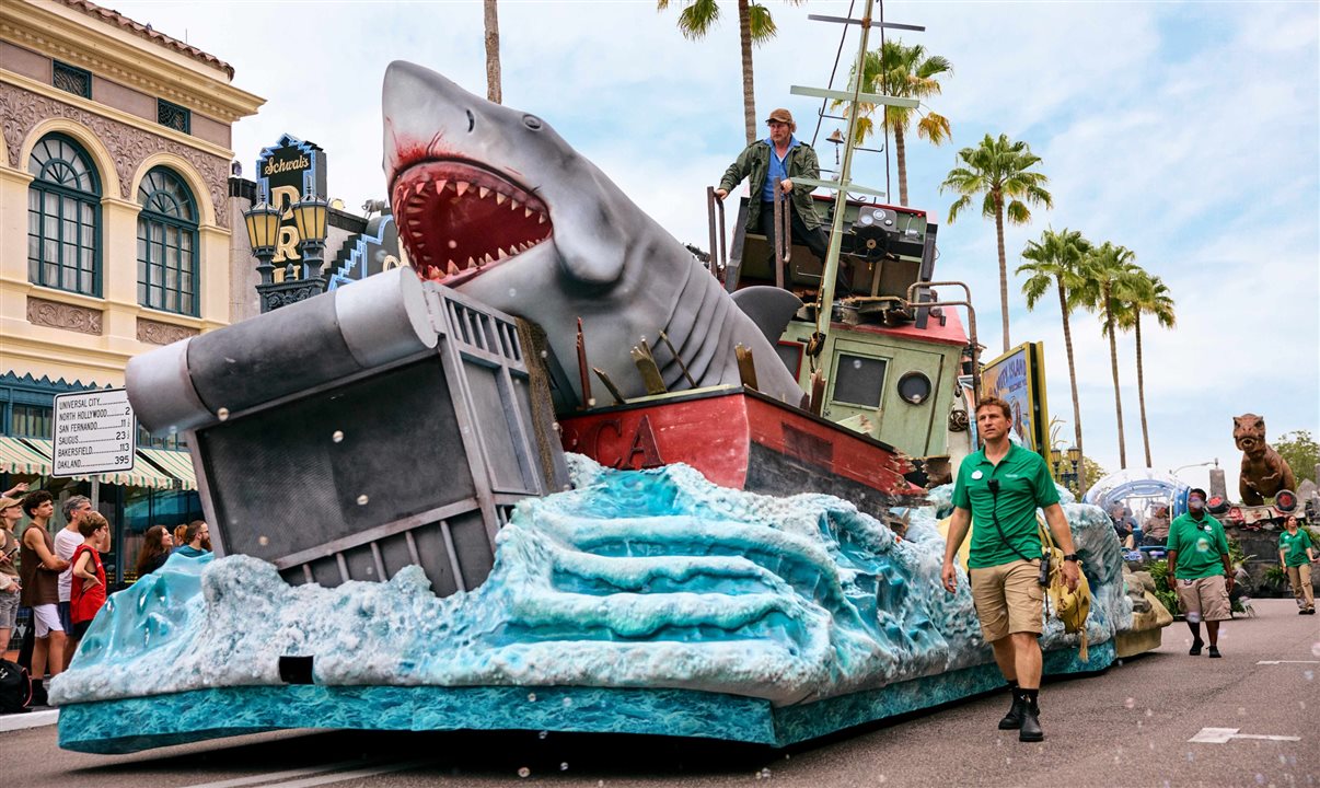 Universal Mega Movie Parade, no Universal Studios Florida