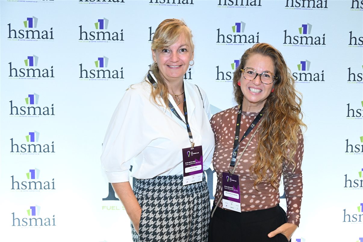 Gabriela Otto, da HSMAI, e Ana Carolina Fusquine, da Letsbook