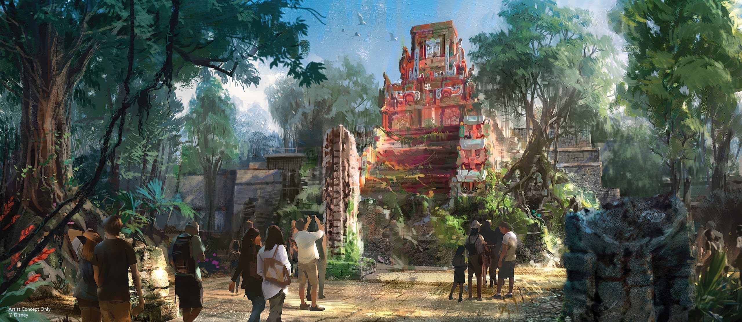 Para garantir autenticidade da área temática, equipes da Disney viajaram para países como Honduras e Colômbia