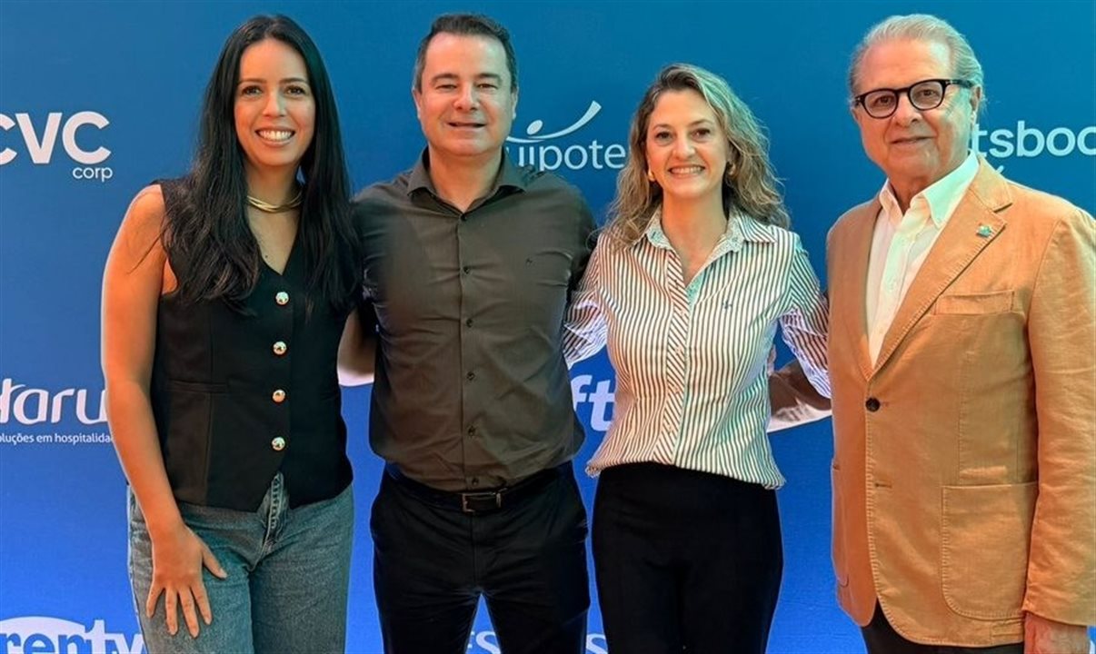 Priscila Bibiano, Raffaele Cecere, Ana Paula Rodrigues e Orlando de Souza