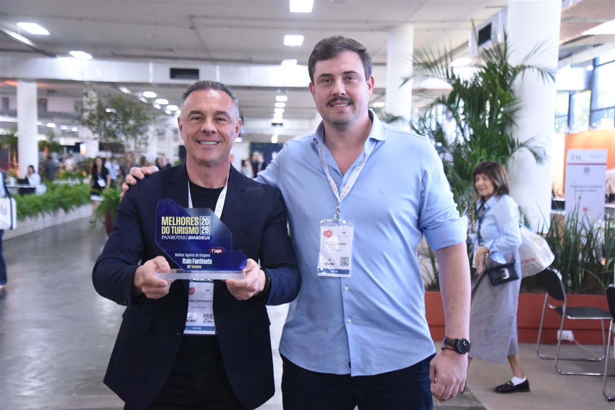 Italo Fantinato e Kaoe Staviski, da IAF Turismo