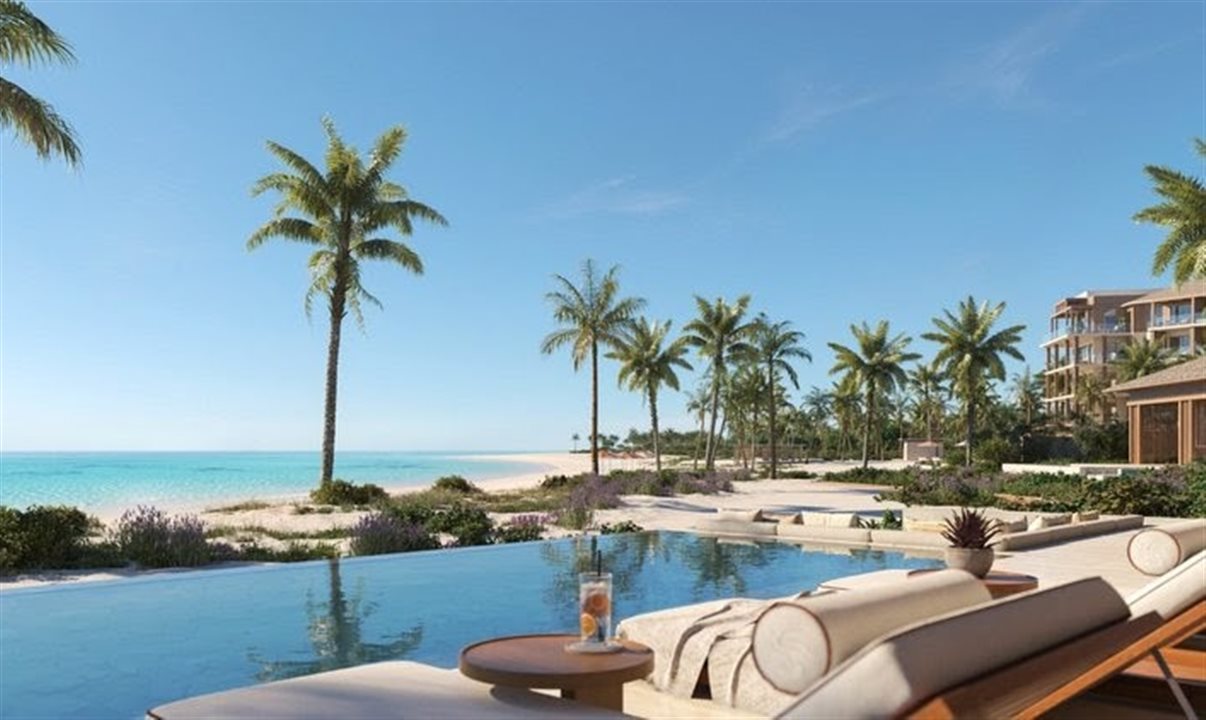 Piscina do Anantara Turks and Caicos Resort & Residences