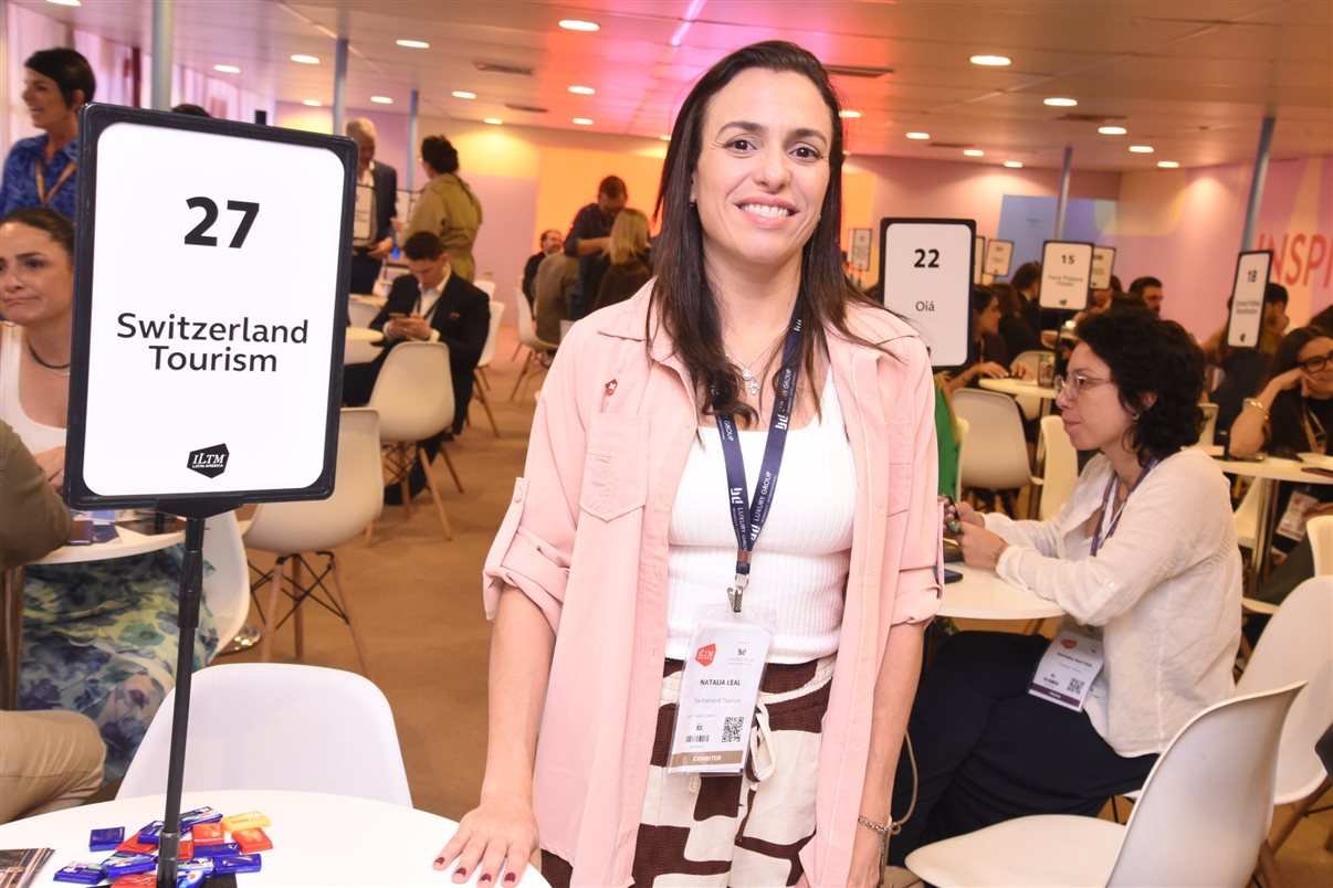 Natália Leal, do Turismo da Suíça