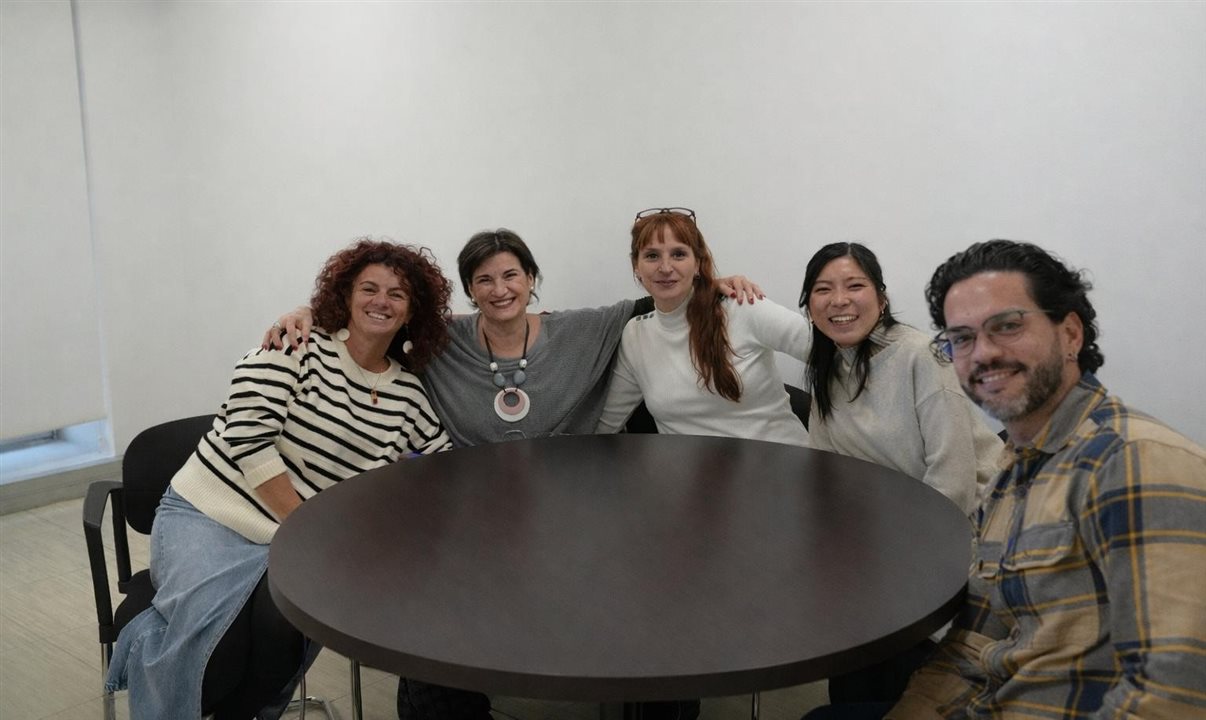Departamento de Produtos da Europamundo: Vanessa Fraile, Lola Aguilera, Anabella Della Zoppa, Riho Saisho e Víctor Molina