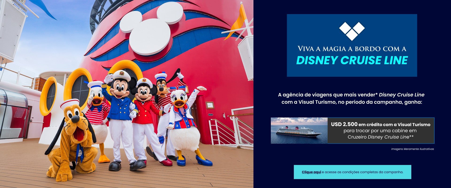 Campanha tem como objetivo impulsionar as vendas do produto e fortalecer ainda mais o relacionamento da Visual Turismo com os agentes de viagens