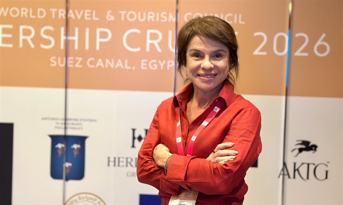 Jeanine Pires participa do primeiro WTTC Leadership Cruise