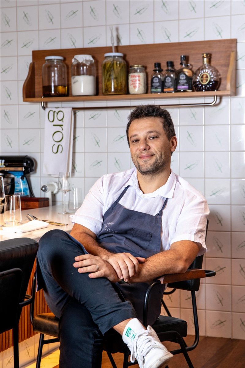 Chef Thomas Troisgros, à frente do estrelado Oseille