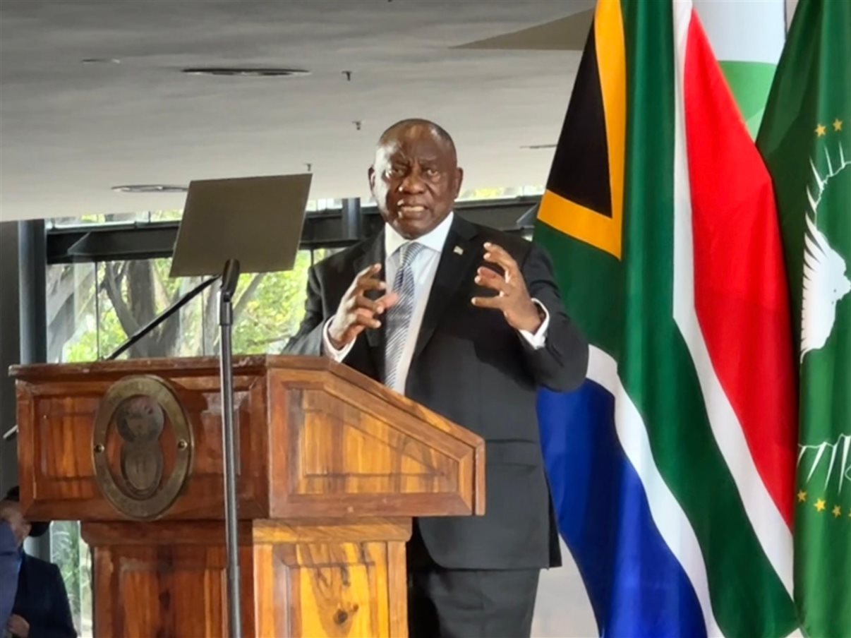 Presidente da África do Sul, Cyril Ramaphosa
