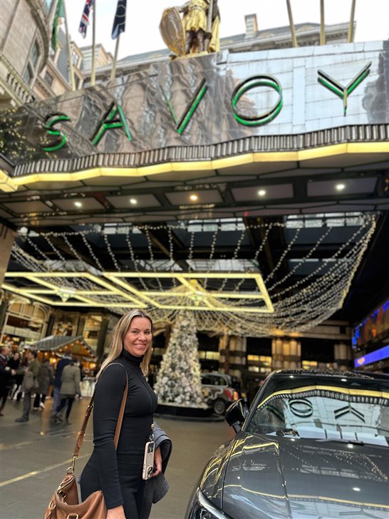 Gabrielle Small, da Luxperts, no Savoy