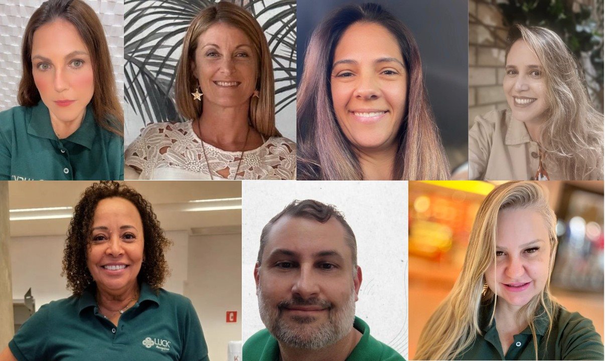 Os novos nomes da equipe comercial da Luck Receptivo