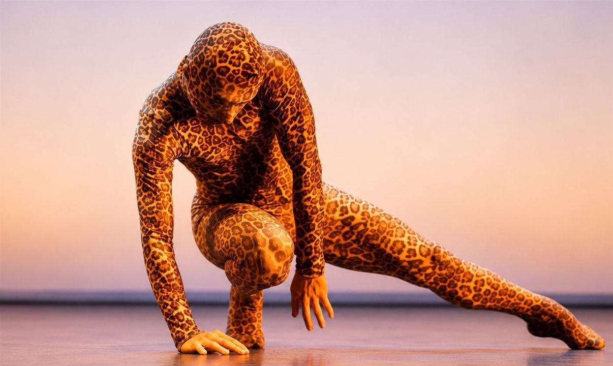 Artistas da Cia de Dança do Pantanal irão desfilar como onça-pintada e outros animais da fauna pantaneira