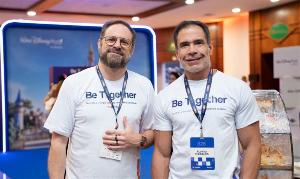Luciano Guimarães, vice-presidente de Negócios da BeFly, e Flavio Marques, diretor executivo de Negócios B2B da empresa