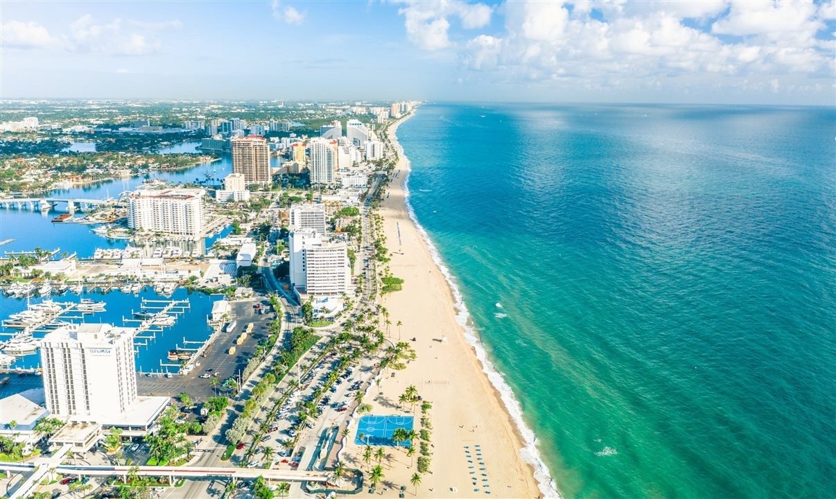 Fort Lauderdale Beach recebe a festa de abertura do IPW 2026