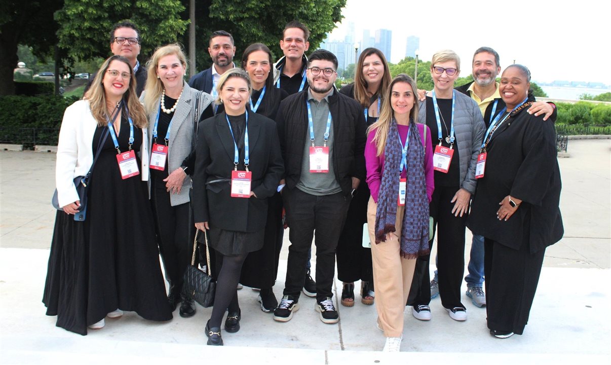 Parte da delegação brasileira no IPW 2025