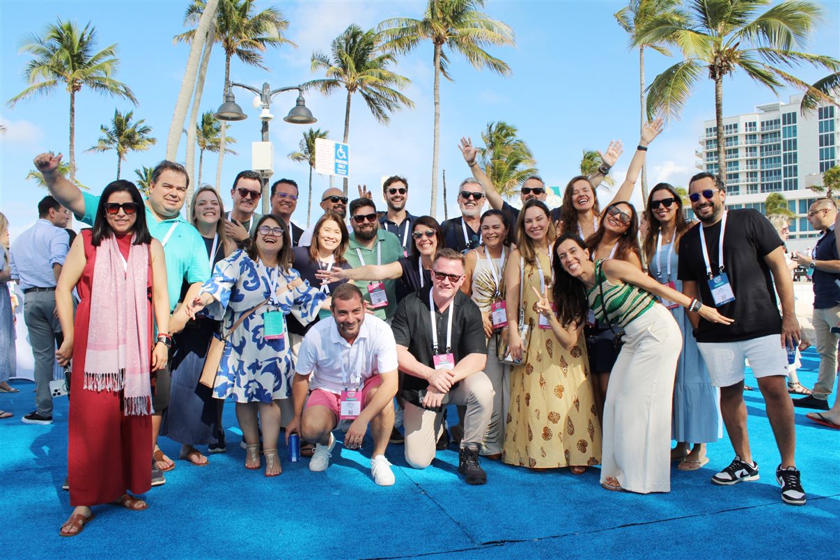 Parte da delegação brasileira na festa de abertura do IPW 2026