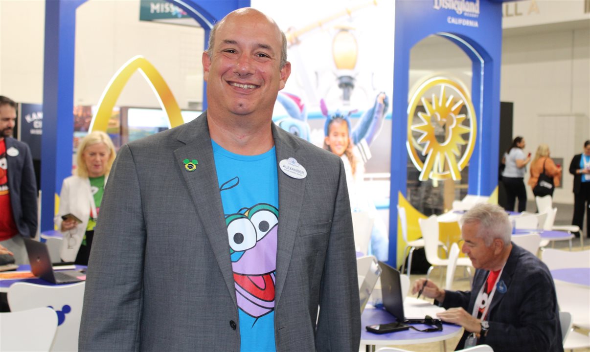 Alexander Haim, gerente sênior de Vendas da Disney Destinations para o Brasil