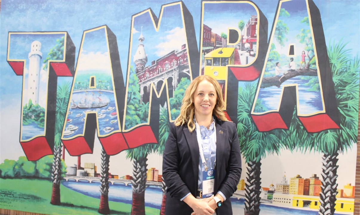 Stefanie Zinke, vice-presidente de Vendas do Visit Tampa Bay
