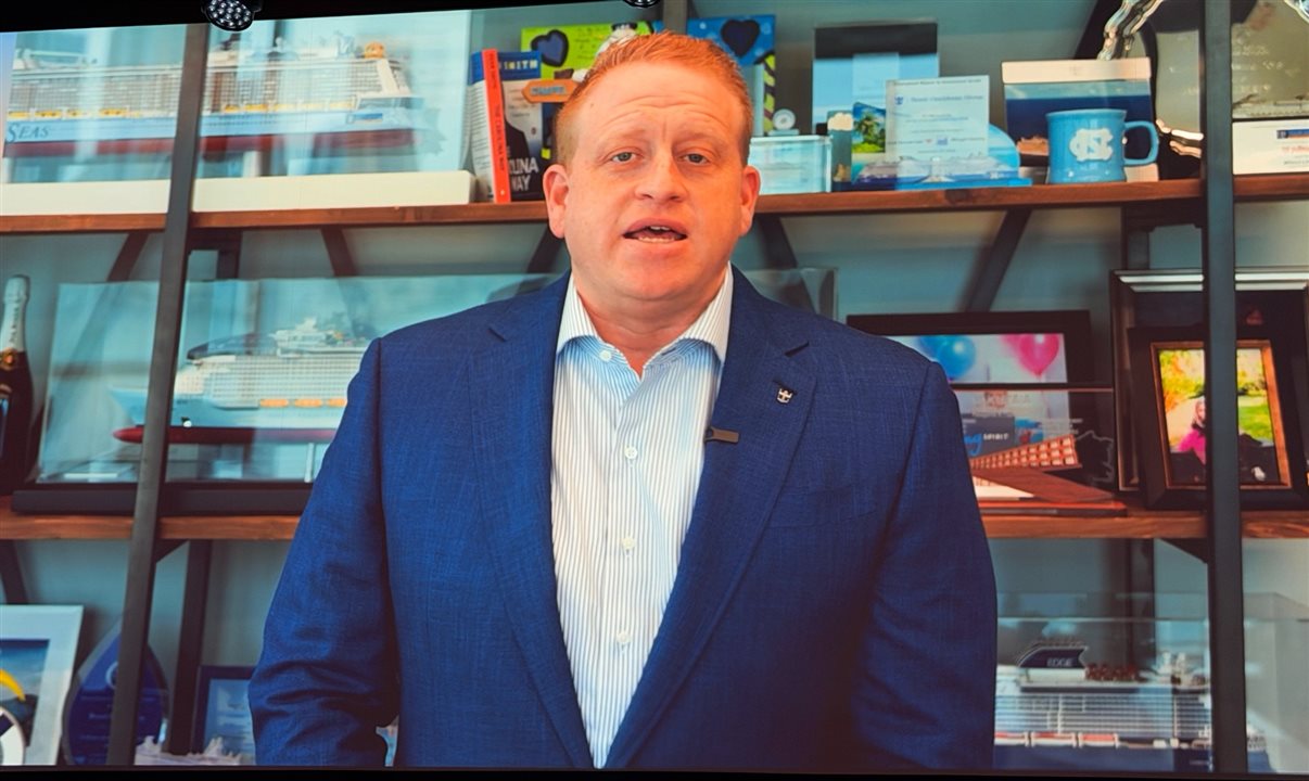 Jason Liberty, CEO do Grupo Royal Caribbean