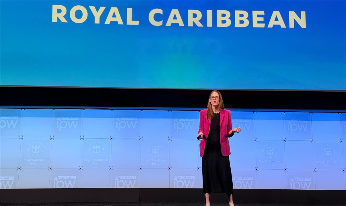 Kara Wallace, VP Sênior da Royal Caribbean<br/>