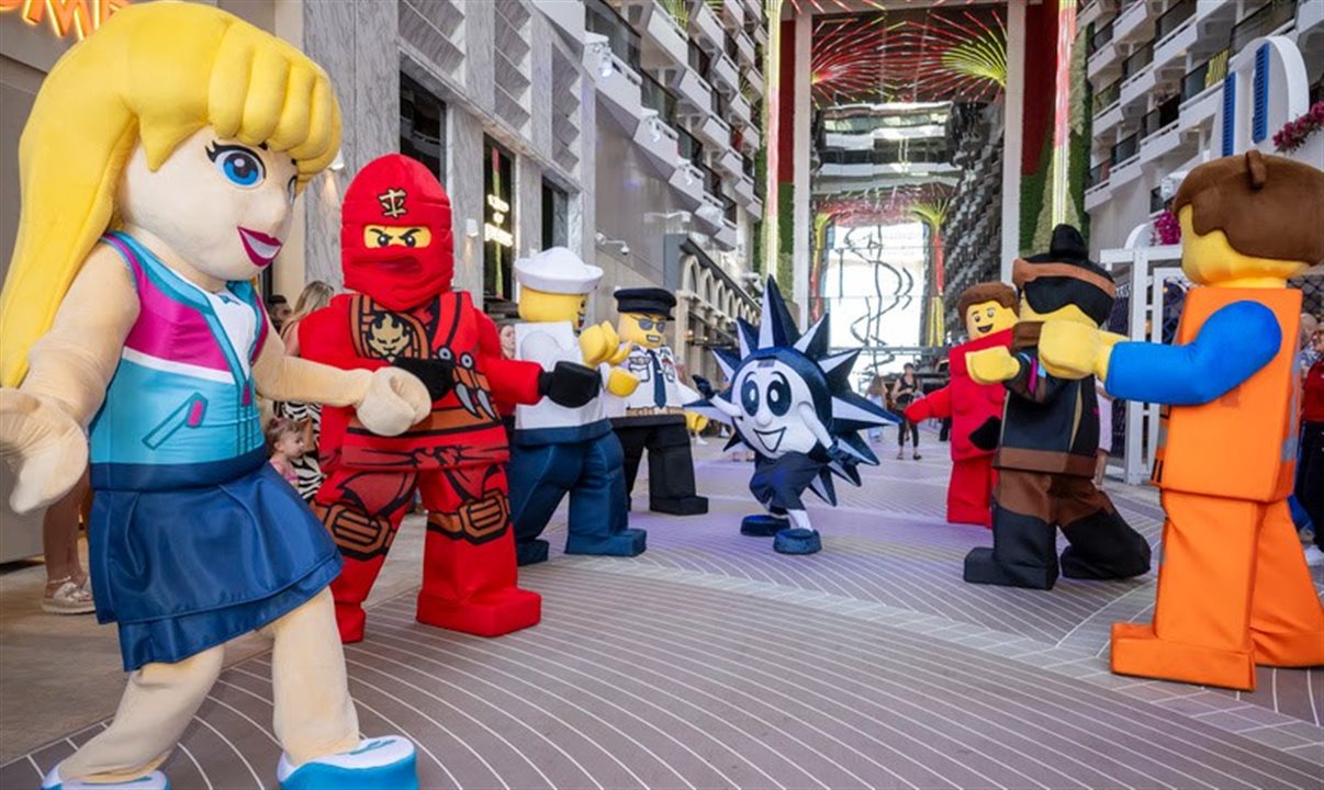 Lego Parade terá sete mascotes inspirados em personagens da marca
