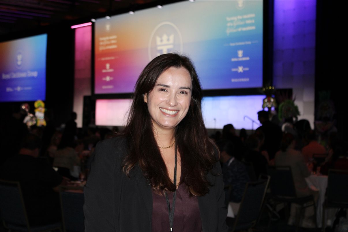 Renata Lazari, diretora geral da Royal Caribbean no Brasil