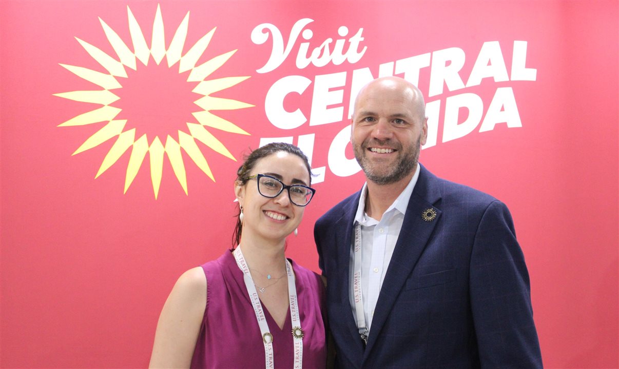 Juanita Ariza e Kris Keprios, do Visit Central Florida