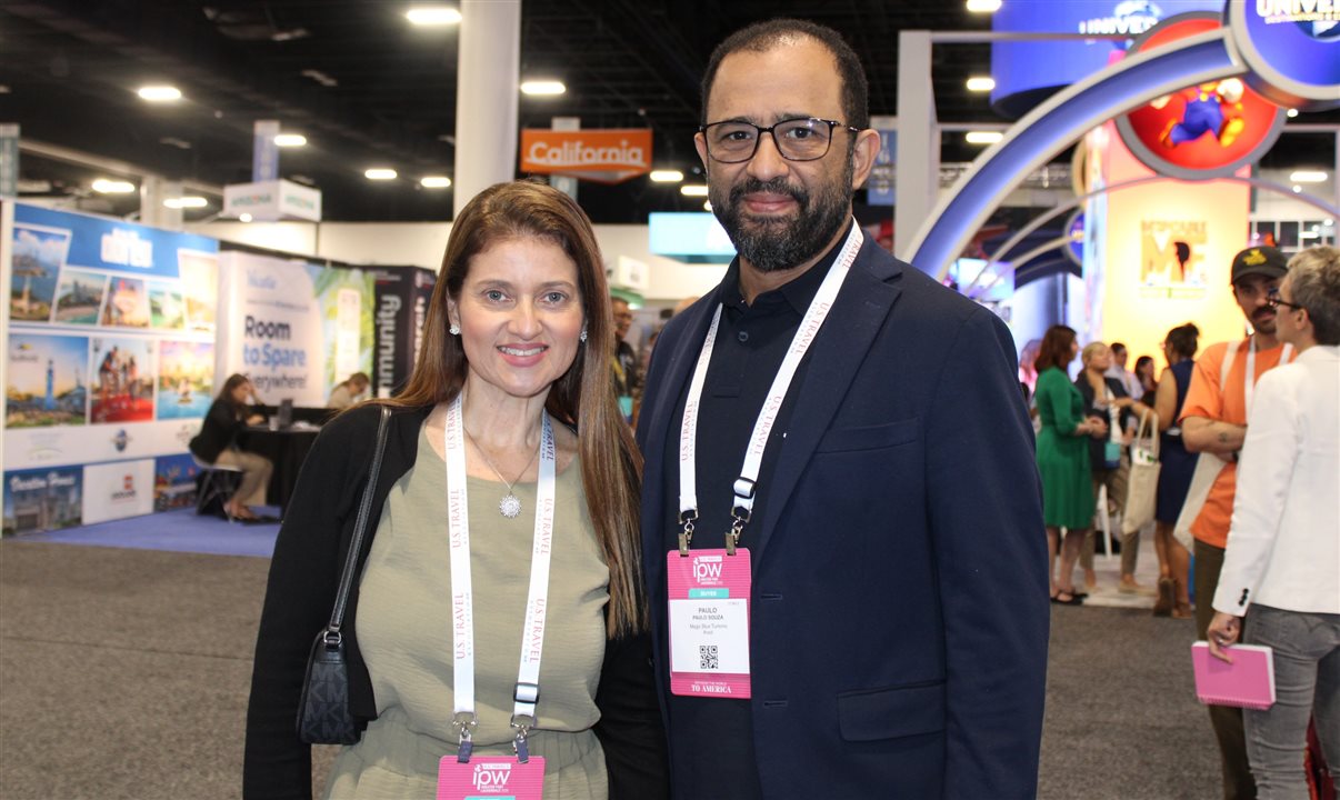 Joice Ferreira e Paulo Cesar, diretores da Magic Blue
