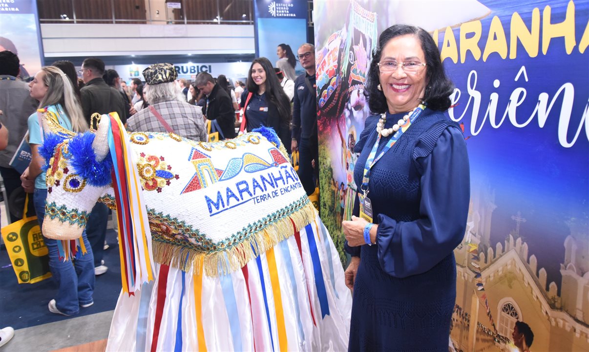 Socorro Araújo, secretária de Turismo do Maranhão, durante sua participação na BNT Mercosul