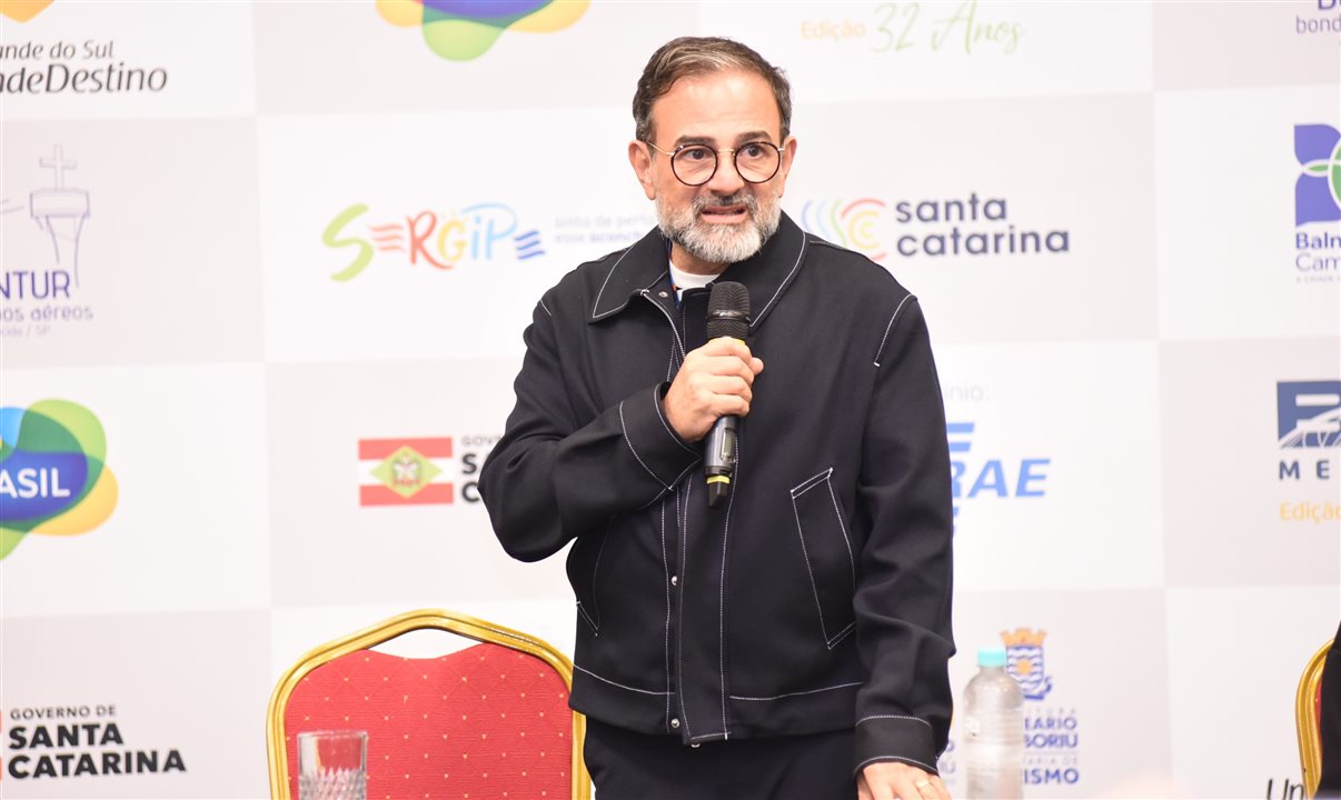 Goes citou os números do evento deste ano em uma coletiva de imprensa no meio da tarde deste segundo dia
