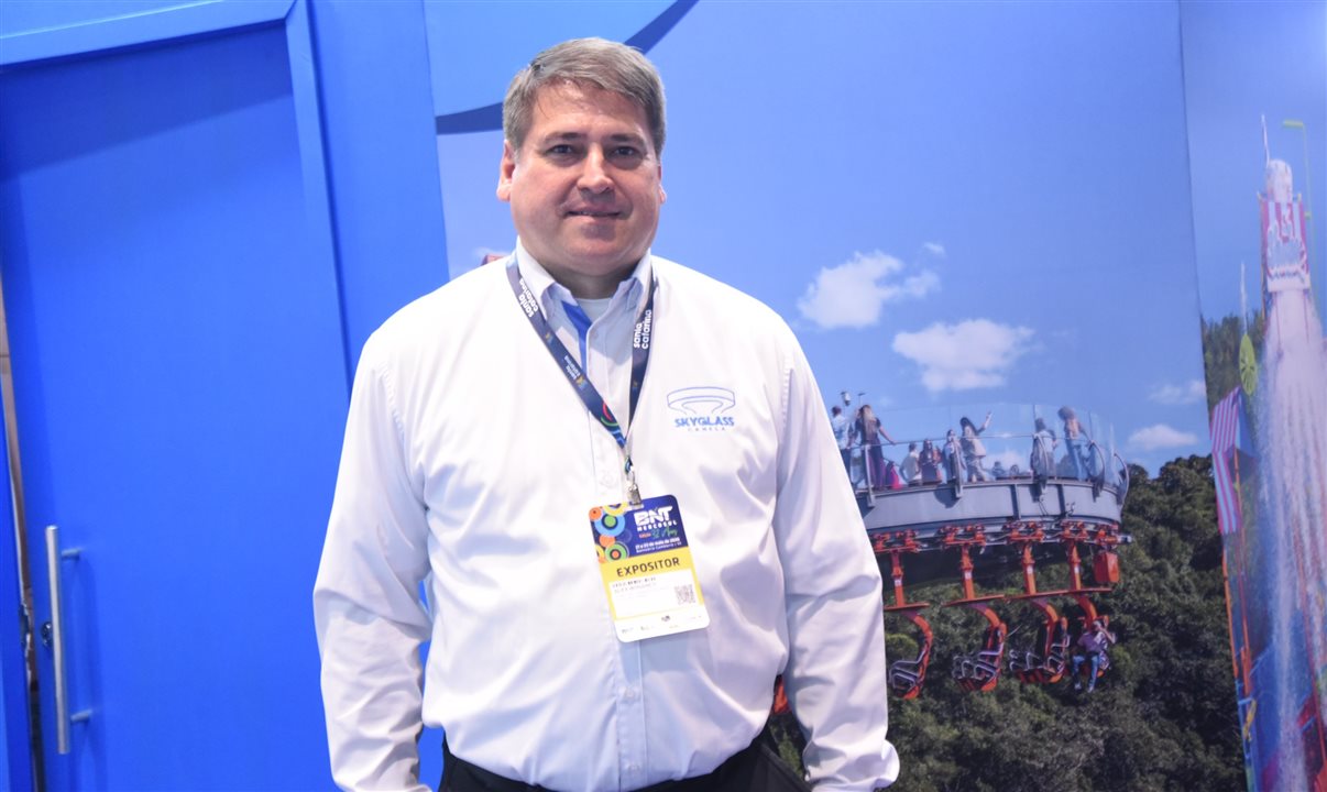 Alex Bonareti é o diretor geral do projeto além de liderar a operação do Skyglass Canela também