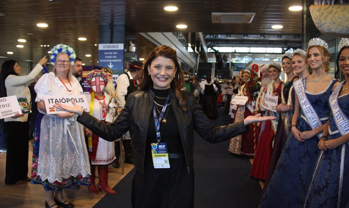 Catiane Seif, secretária estadual de Turismo de Santa Catarina