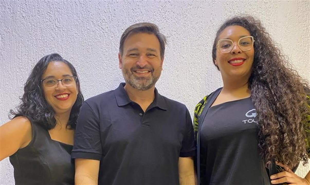Regina Zecchin, Marcelo Gatti e Malu Costa tocam boa parte do dia a dia da G. Tour atualmente