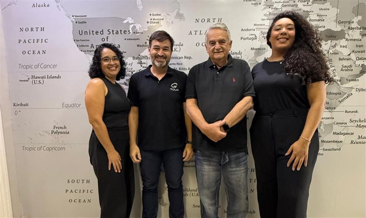 Além de Marcelo e Haylton, Malu e Regina completam o time de atendimento na agência de Itu