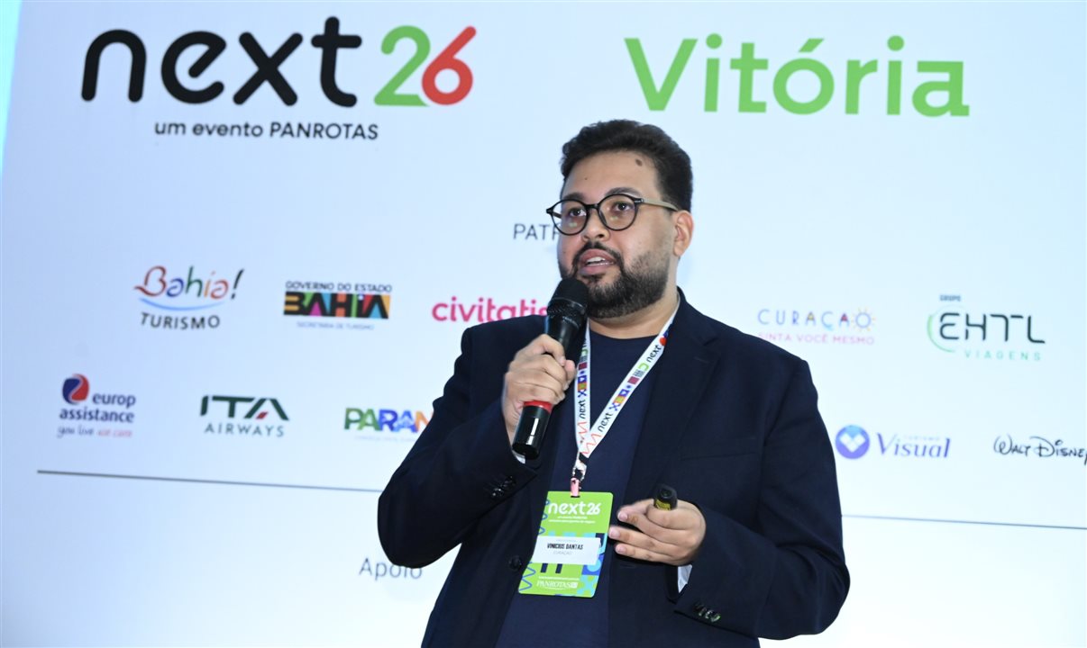 Vinicius Dantas, representante do Turismo de Curaçao no Brasil