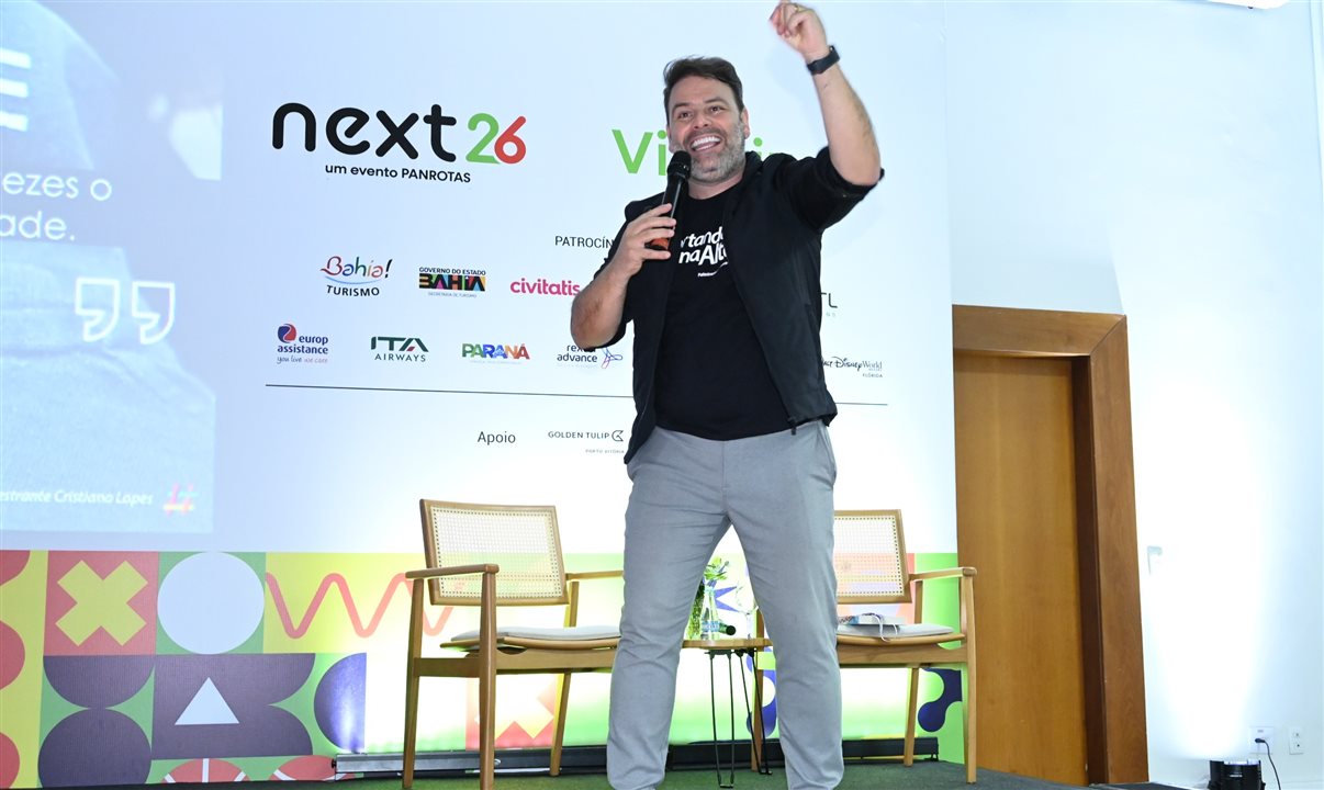 Cristiano Lopes provocou o público a refletir sobre postura, persistência e atitude diante das dificuldades