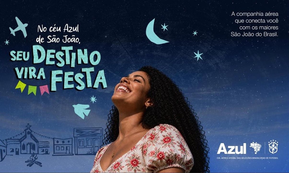 Companhia amplia atuação no período com ativações especiais, experiências para clientes, ações conduzidas por tripulantes e novos produtos turísticos da Azul Viagens