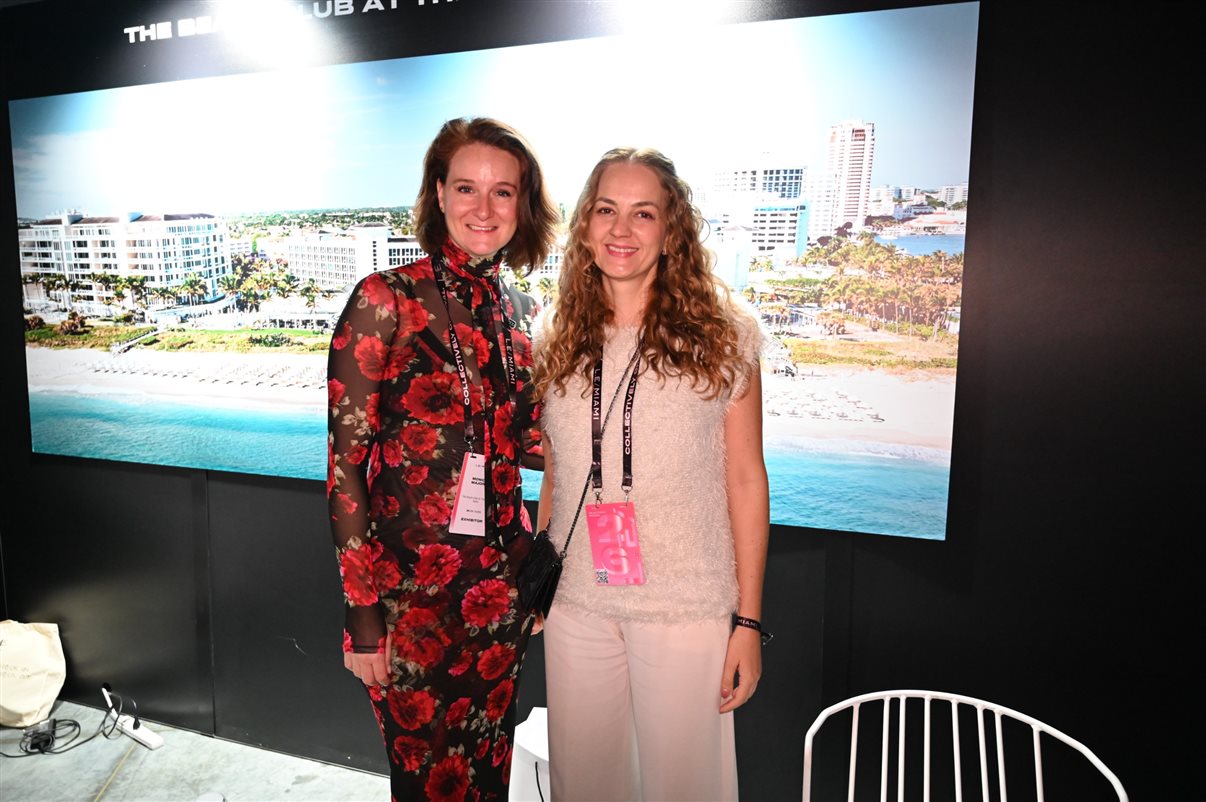 Monica Majors e Karin Weber, do The Boca Raton