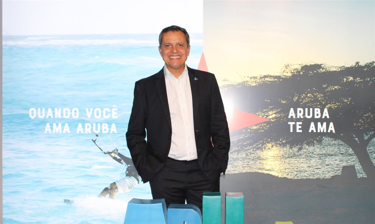 Carlos Barbosa, diretor da Autoridade de Turismo de Aruba no Brasil