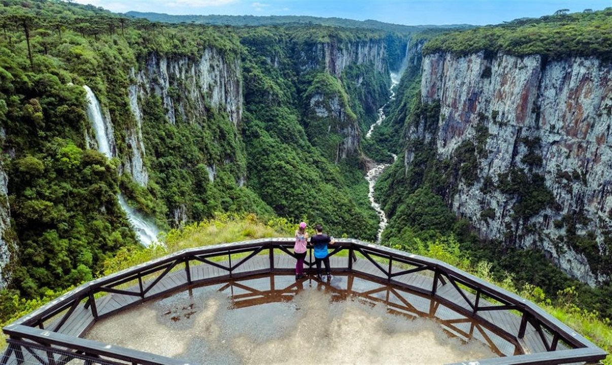 Parques dos Cânions do Sul englobam mais de 60 formações