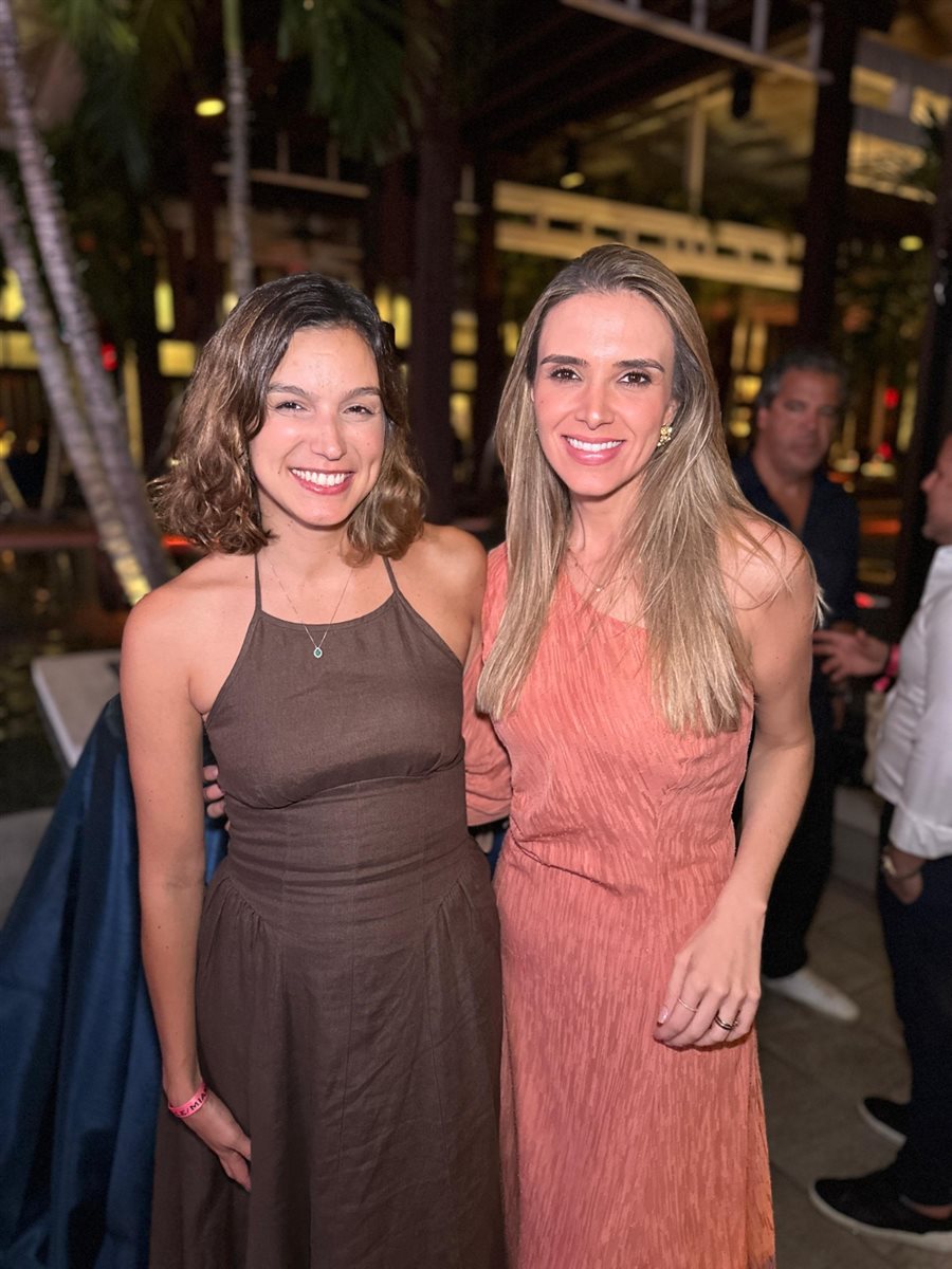 Marcela Andrade, da PHD Travel, e Giovana Mikelaitis, da The Leading Hotels of the World