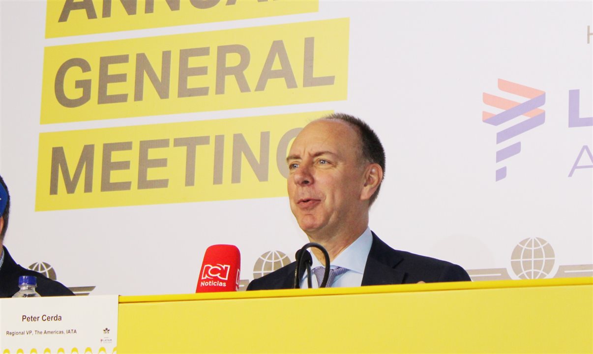 Peter Cerda, vice-presidente regional da Iata para Américas
