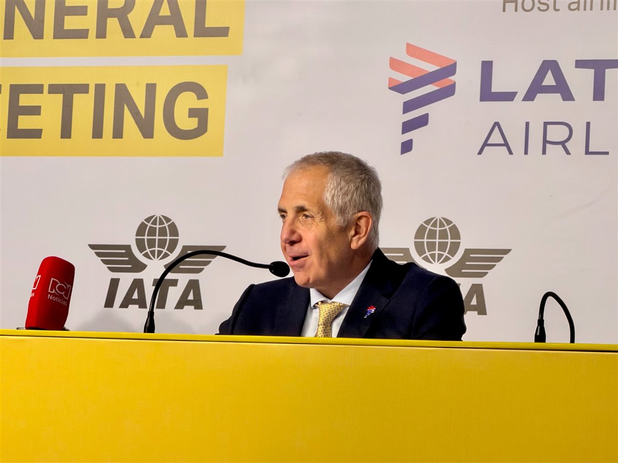 Roberto Alvo, CEO do Grupo Latam e novo presidente do Conselho de Diretores da Iata