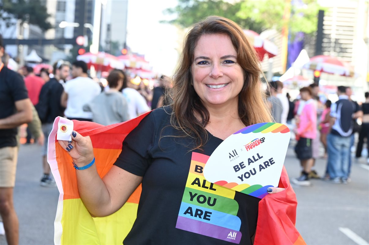 Antonietta Varlese, líder LGBTI+ e SVP de Comunicação e Sustentabilidade da Accor nas Américas na divisão PM&E