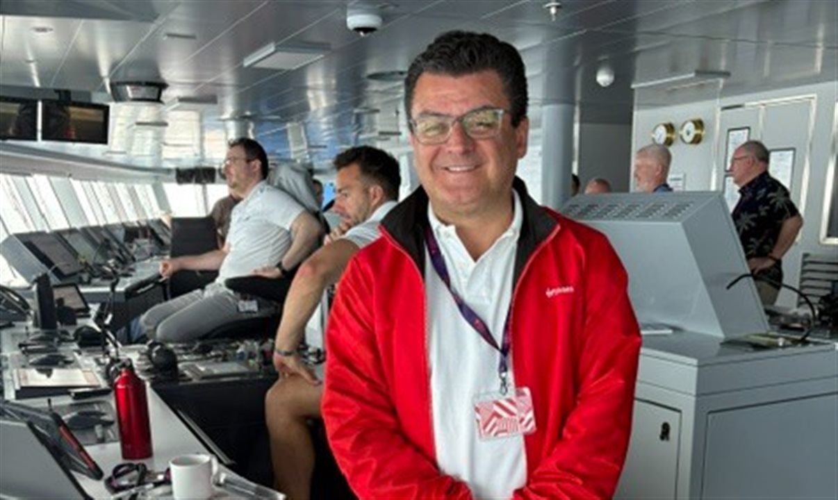 Alberto Muñoz, vice-presidente para a América Latina da Virgin Voyages