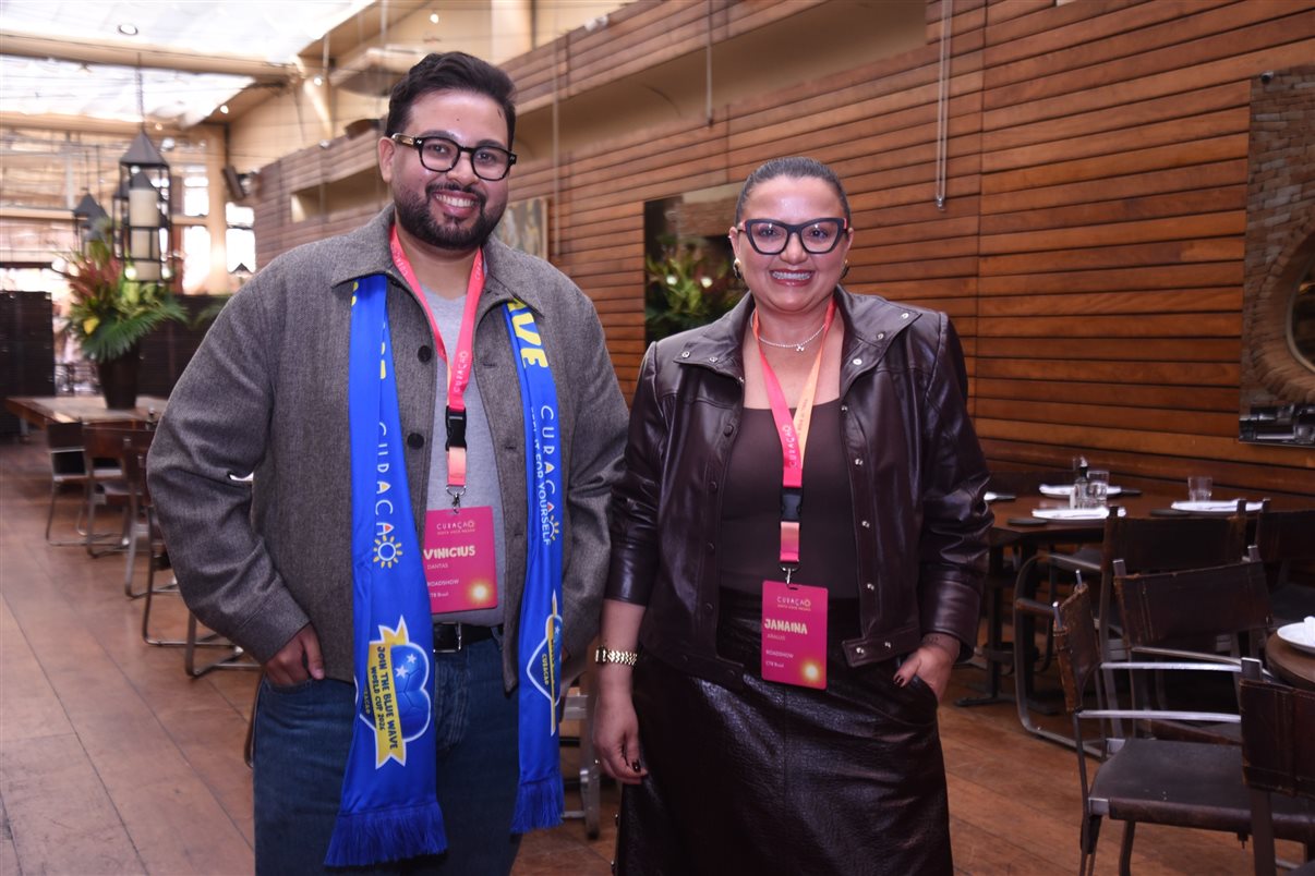 Vinícius Dantas e Janaína Araújo, da Lekè Representações