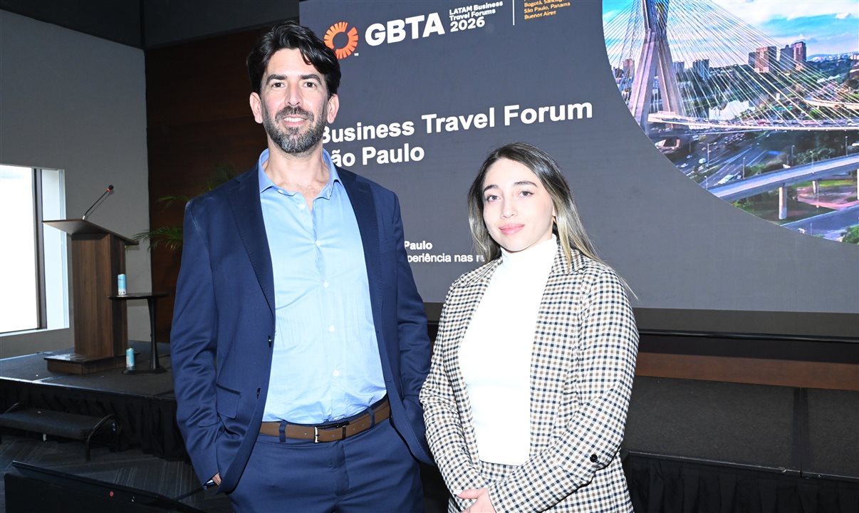 Daniel Duarte e Carolina Camacho, da GBTA