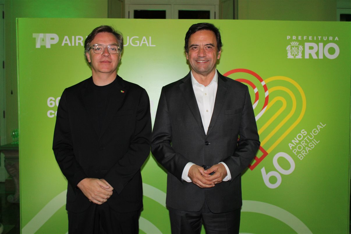 Carlos de Oliveira, chairman, e Luís Rodrigues, CEO da Tap